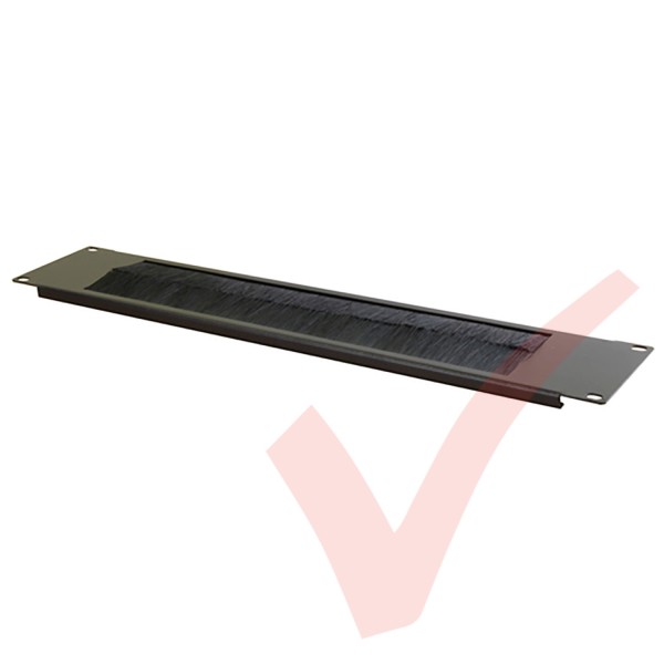 2U Letterbox Style Brush Strip Panel - Patchsave Solutions