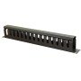 1U Cable Management Metal Dump Panel - Server, Switch Cabinets