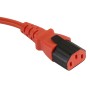 Secure Sleeve C13 into C14 Inlet Tab Black - 10 Pack