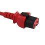 10 Pack - IEC C15  Power Cord Contact Retention Sleeve for (connect to C14 Inlet) Black