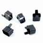 Secure Sleeve C19 into C20 Inlet Tab Black - 25 Pack