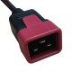 Secure Sleeve C20 into C19 Tab Red - 25 Pack
