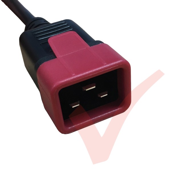 Secure Sleeve C20 into C19 Tab Red - 25 Pack