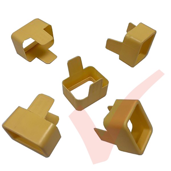 Secure Sleeve C20 into C19 Tab Yellow - 10 Pack