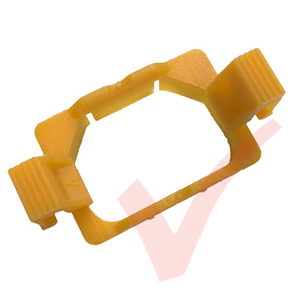 C13 PDU Outlet Lock Yellow - 10 Pack