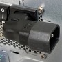 IEC Right Angled C14 Male to C13 Female Power Adaptor