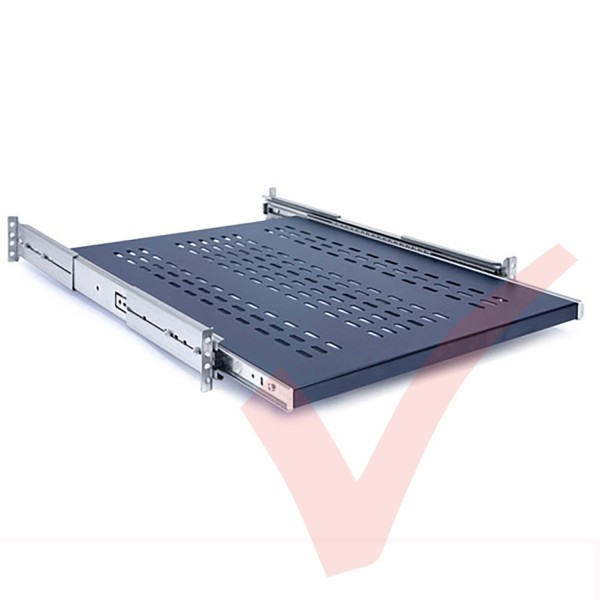 Prism PI Telescopic Shelf Black For Data & Server Cabinets