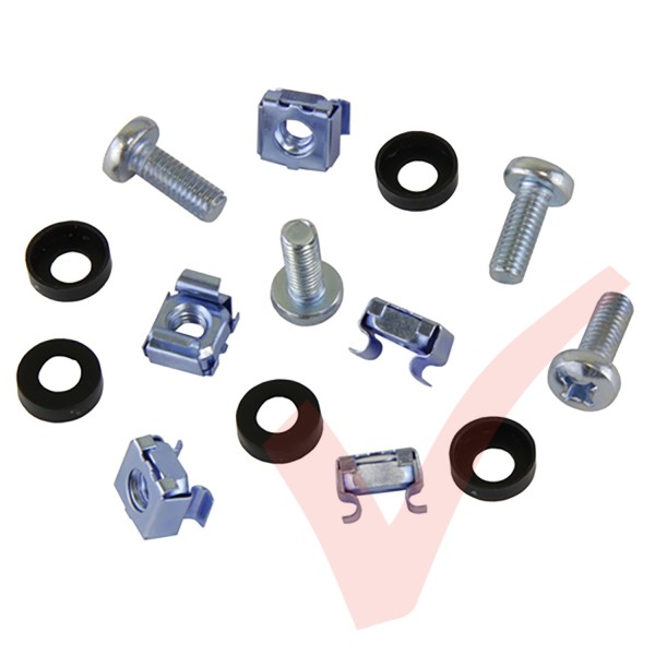 M6 Cage Nuts & Screws (bag of 50)