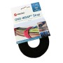 Velcro Brand One-Wrap Strap Black 25pcs Roll