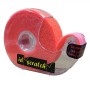 2.5 Metre Fluo Orange 3P ID Scratch Reel Hook & Loop in Dispenser - IDS-FO-BOX-2.5