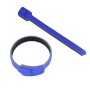 Blue Hook & Loop Velcro Cable Ties 20 Pack