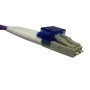 LC Duplex Fibre Security Clip (Blue) 6 Pack with Removal Key