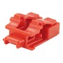 Panduit LC Duplex Blockout Device 10 Pack Red - PSL-LCAB