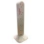 2.0 Metre White 10 Way Socket Surge & Spike Protected Vertical Power Block