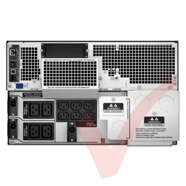 SRT10KRMXLI APC Smart-UPS SRT 6U Rack 10000VA Mgmt, 10000W, 6x C13 & 4x C19, Hardwired
