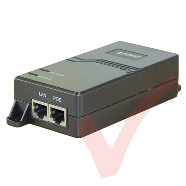 Planet 10/100/1000Mbps Ultra POE Injector (60 Watts) Internal Power - POE173