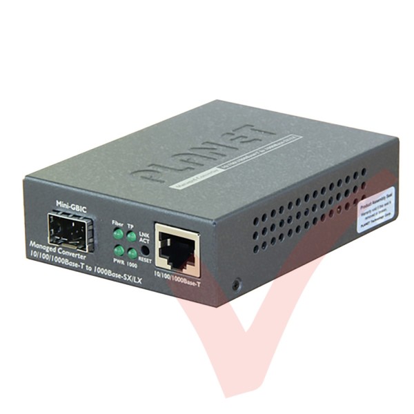 Planet 10/100/1000-1000SX GBIC Converter - GTP805A