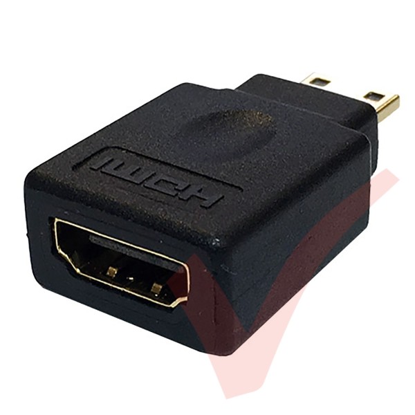 Mini HDMI Male - HDMI Female Adaptor