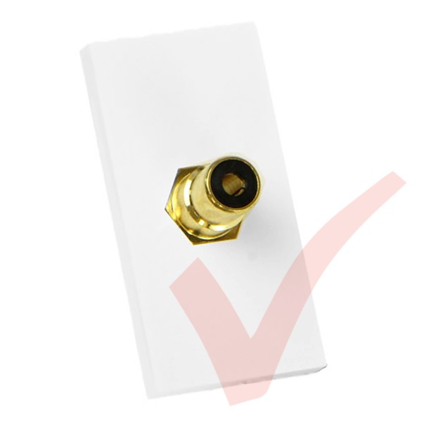 RCA Black Moduler Coupler