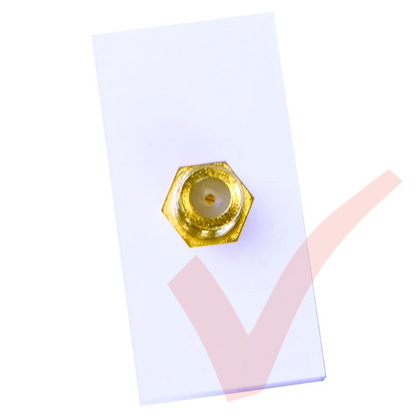 1x F- Connector Moduler Coupler