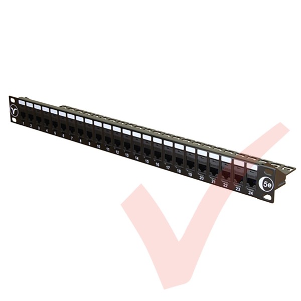 24 Port Cat5e UTP Coupler Patch Panel - Patchsave Solutions