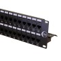 48 Port Cat5e Patch Panel 2U UTP Coupler