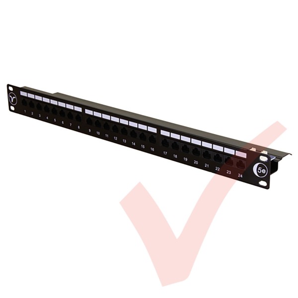 Cat5e Patch Panel 1U UTP Easy Punch