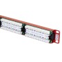 Excel 24 Port Cat5e Patch Panel Red - Patchsave Solutions