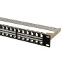 48 Port Patch Panel 1U Unloaded Keystone