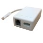 ADSL Microfilter (Leaded 0.1Mtr Passive) BT Plug to BT & RJ11 Sockets White