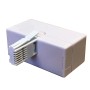 BT Double Adapter - BT Plug to 2x BT Sockets White