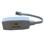 PABX Master Leaded 0.2Mtr Telephone Adapter RJ45 - BT Socket White