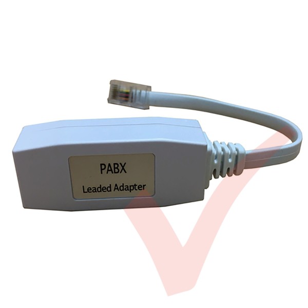 PABX Master Leaded 0.2Mtr Telephone Adapter RJ45 - BT Socket White