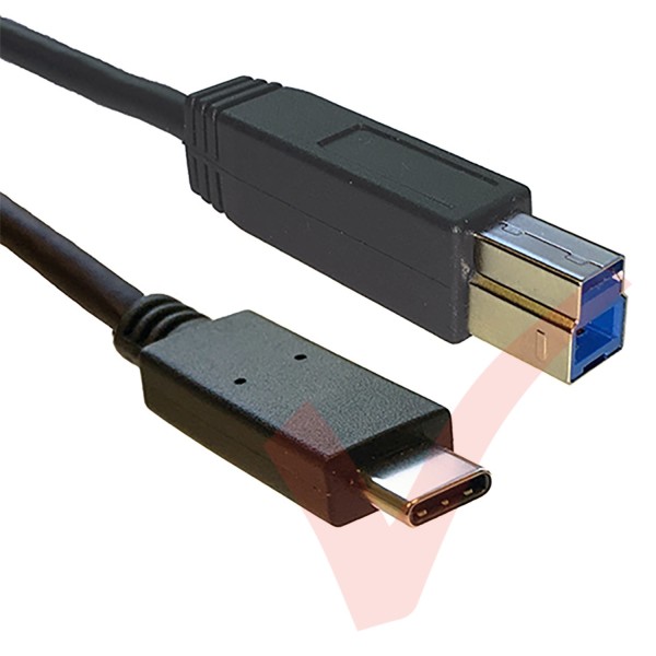 USB Type C Male to USB Type B Male 3.1 Cable
