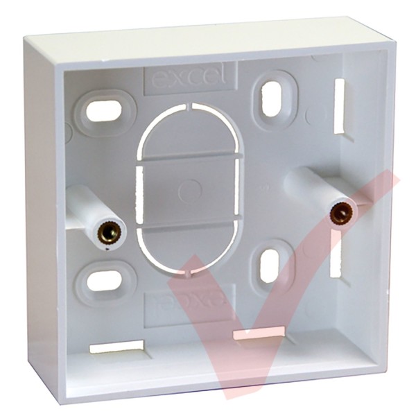 Excel Single Gang Back Box