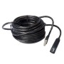 Black - USB 2.0 Active Repeater Cable, 480Mbps - A Male - A Female