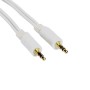 White - 3.5mm Stereo Male - Male Audio Cable