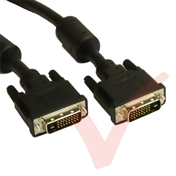 Black - DVI-D Dual Link Male to DVI-D Dual Link Male