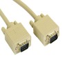 Beige - SVGA HD15 Male-Male Cable