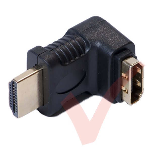 HDMI 270 degree right angle male to female adaptor