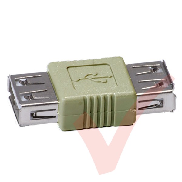 USB 2.0 A Female to A Female Gender Changer Coupler