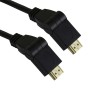 Black - HDMI High Speed Ethernet, support 3D, Swivel Connectors Gold