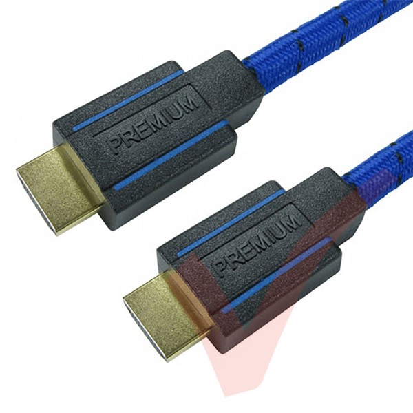 Blue - Premium High Speed HDMI Cable with Ethernet