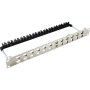 Excel Unloaded Angled 1U 24 Port Patch Panel Frame 100-024