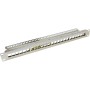 Excel Unloaded Keystone 24 Port 1U Patch Panel Frame Chrome 100-028