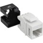 Excel Cat6A UTP Unscreened Keystone Jack - White 100-156