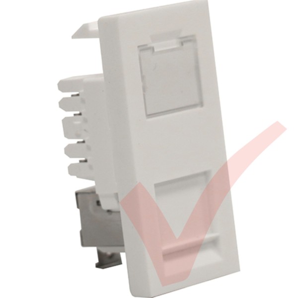 Excel Cat6A Screened Module 12 Pack 100-137-12