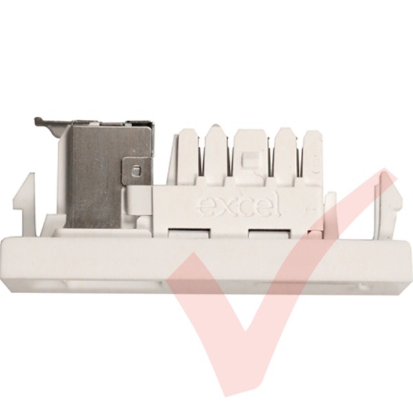 Excel Cat6A Screened Module 12 Pack 100-137-12