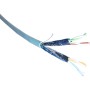 Excel Cat6A U/FTP S-Foil LSZH Dca 500m Cable Reel Ice Blue 100-191