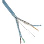 Excel Cat6A F/FTP CPR Euroclass B2ca LS0H 500m Cable Reel Ice Blue 100-996